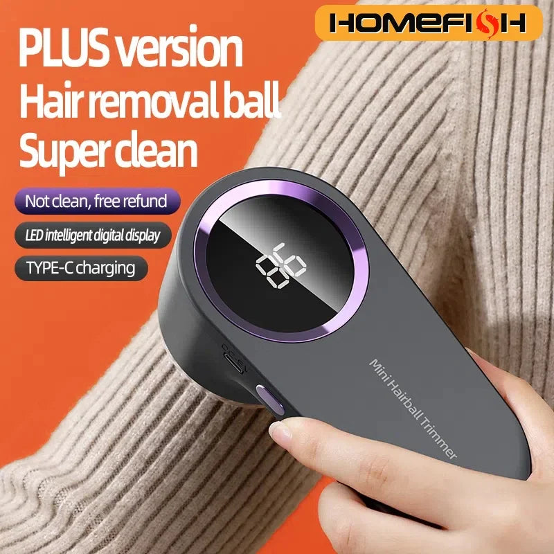 USB Rechargeable Lint Remover - High-Speed Electric Trimmer