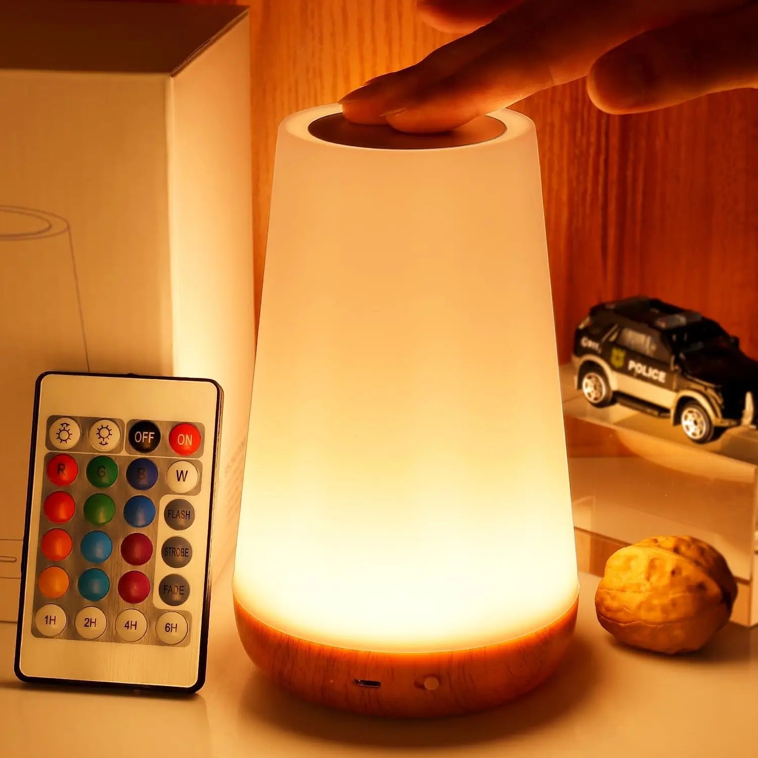 RGB Night Light with Touch & Remote Control