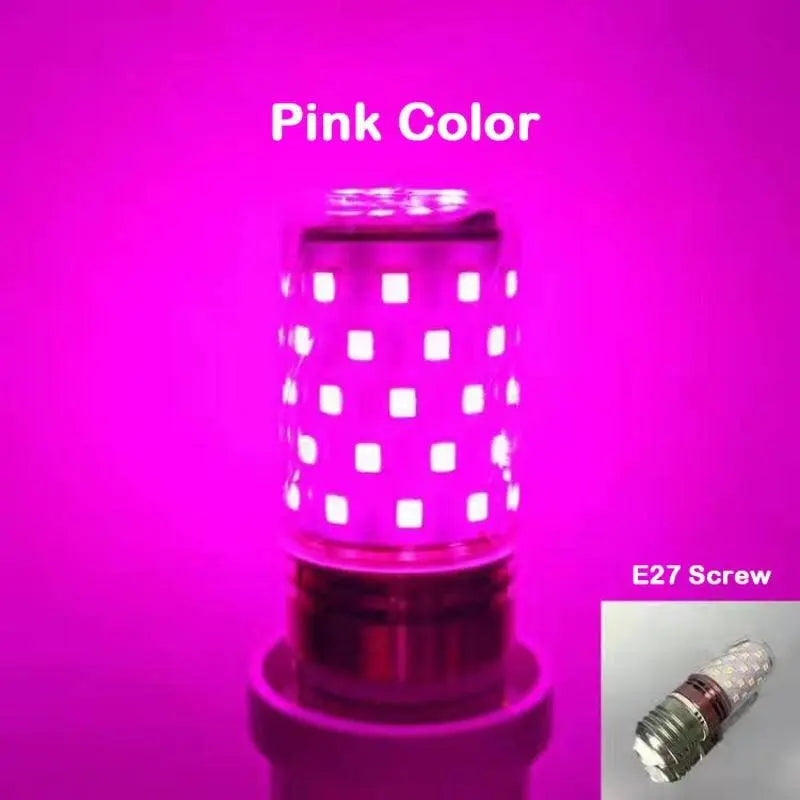 Colorful LED Corn Bulb E27 12W - Decorative Lighting