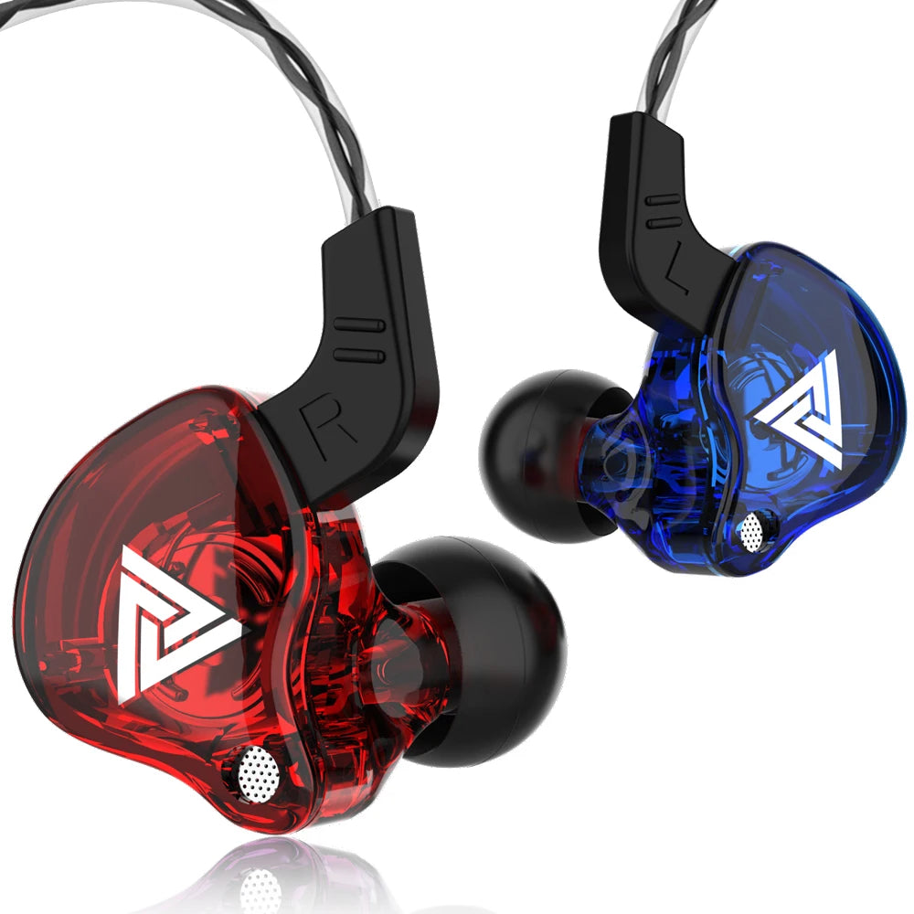 QKZ AK6 Earphones - Dynamic Driver with Mic & HIFI Sound