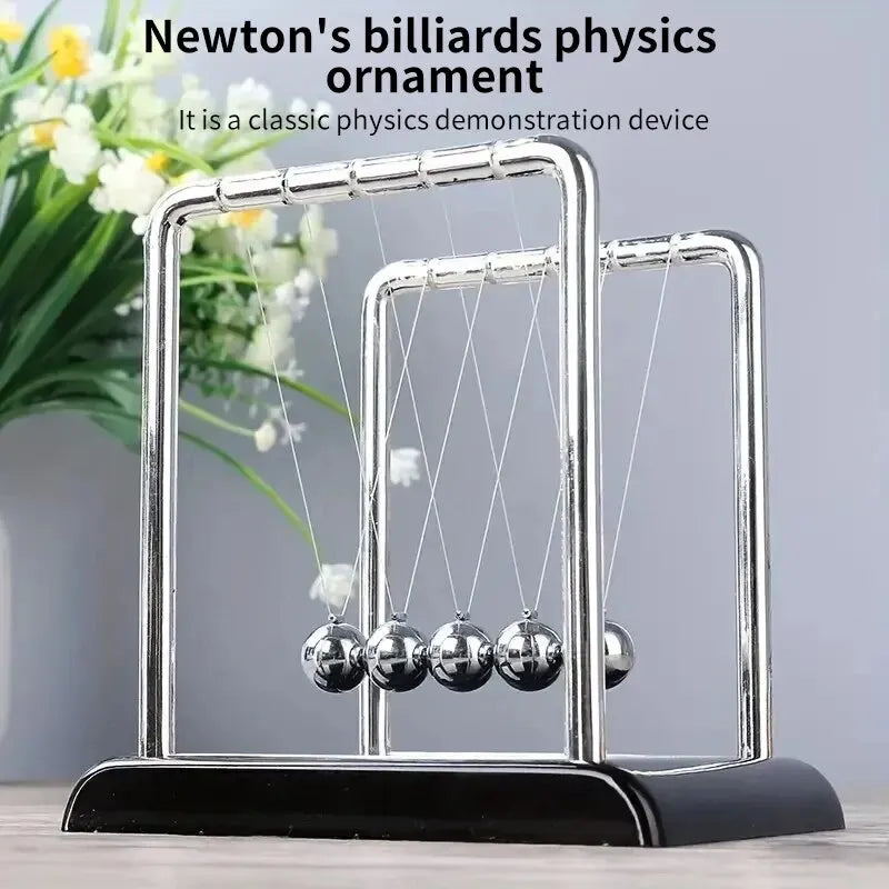 Newton's Cradle Balance Toy for Stress Relief and Decor