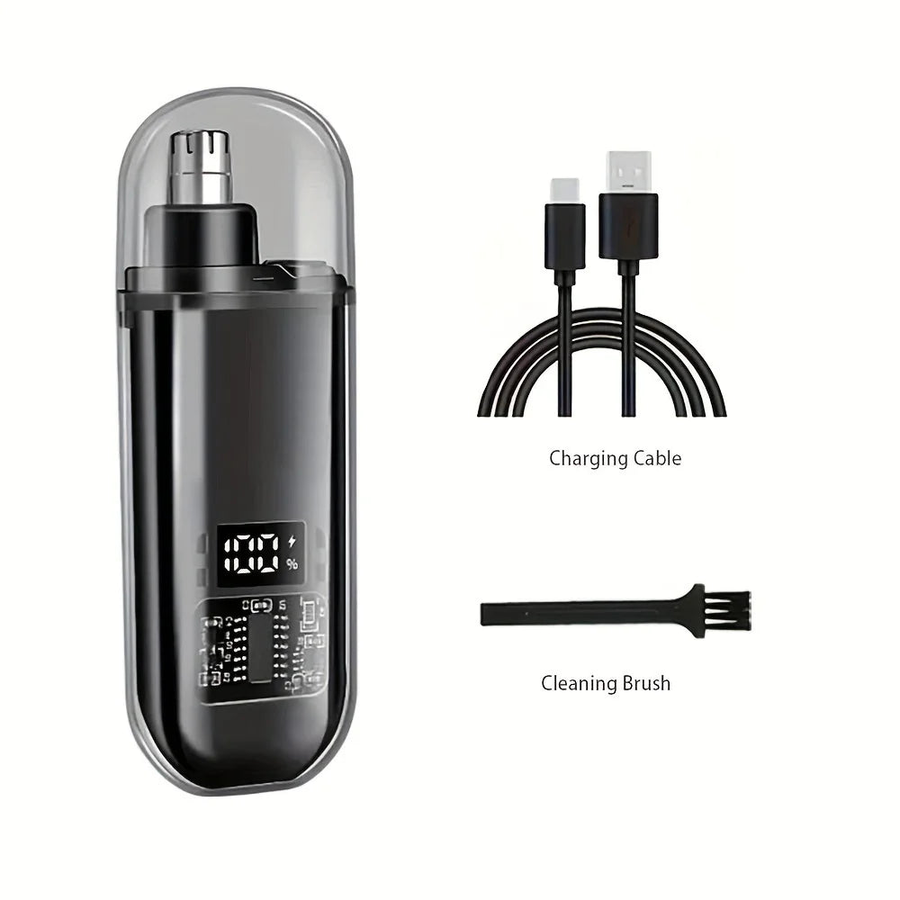 USB Charging Nose Hair Trimmer for Men - Compact and Portable
