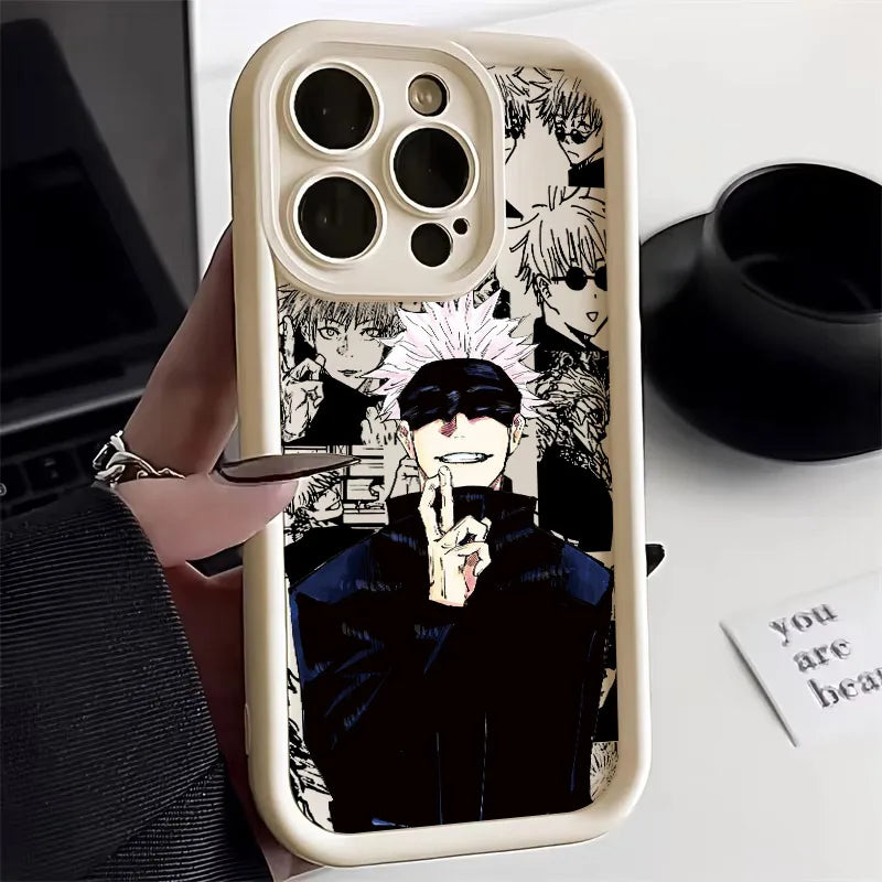 Silicone iPhone 17 Pro Max Anime Case - Jujutsu Kaisen