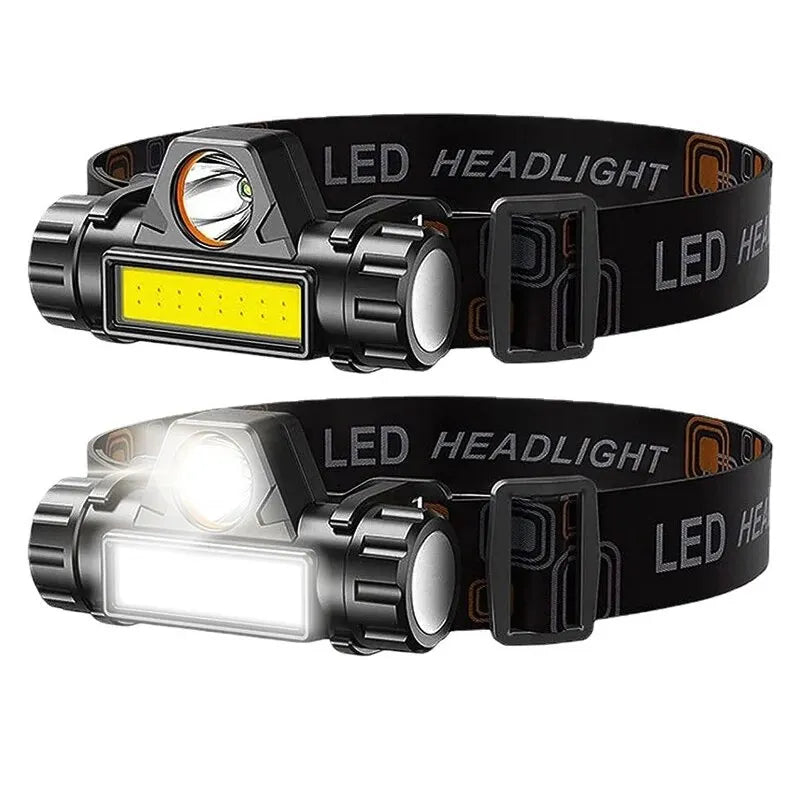 Rechargeable LED Headlamp for Fishing and Outdoor Adventures