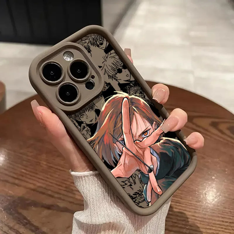 Silicone iPhone 17 Pro Max Anime Case - Jujutsu Kaisen