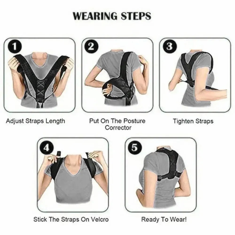 BeeChip Unisex Back Posture Correction Belt