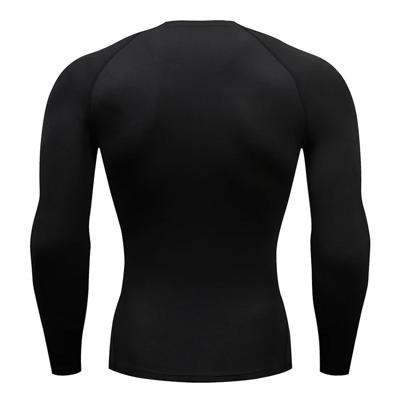 Men's Running Compression Long Sleeve Tee