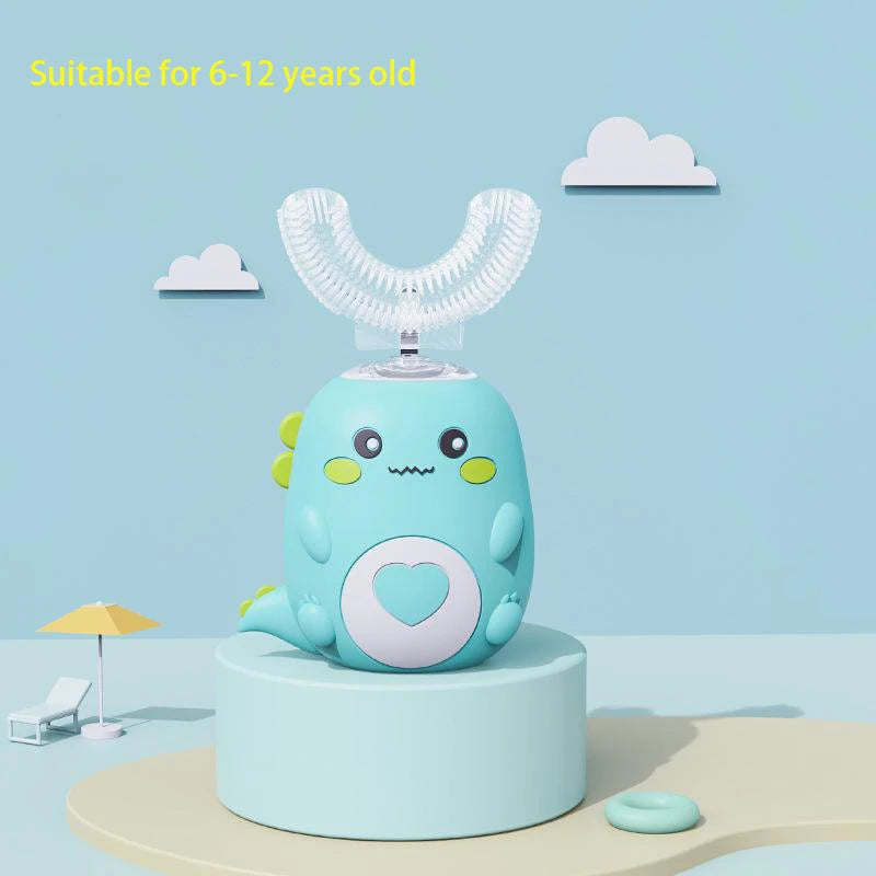 Smart Cartoon Kids U-shaped Electric Toothbrush