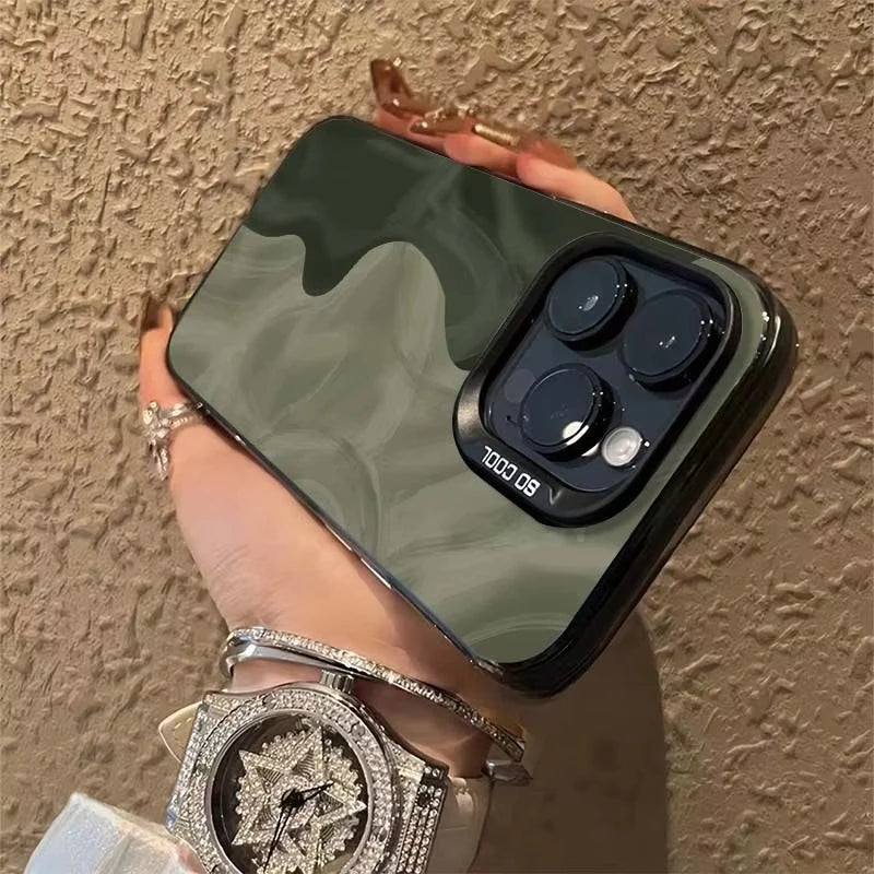 Green Shockproof Case for iPhone 17 Series