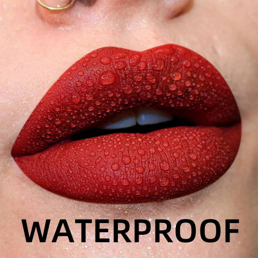 19 Colors Waterproof Matte Lip Gloss | Hydrating Lipstick