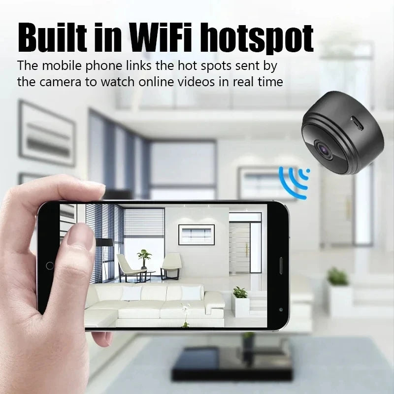 Wireless WiFi Mini Camera for Home Security
