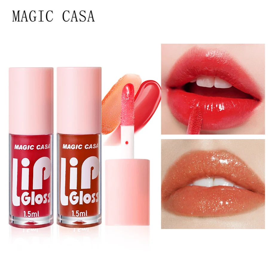 MAGIC CASA Hydrating Lip Oil Set, Long-lasting Moisture