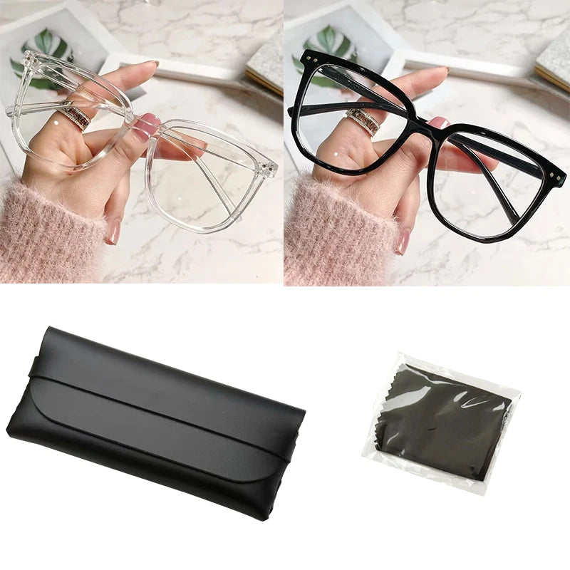 Women's Anti-blue Light Glasses with Retro Frame