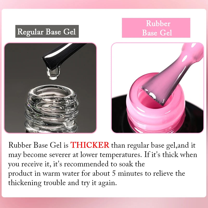 UR SUGAR Nude Rubber Base Gel - UV LED Nail Polish