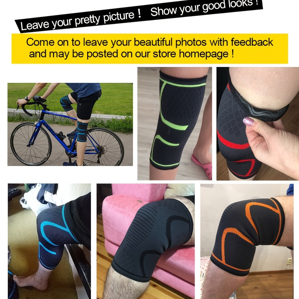 Compression Knee Sleeve for Sports & Fitness