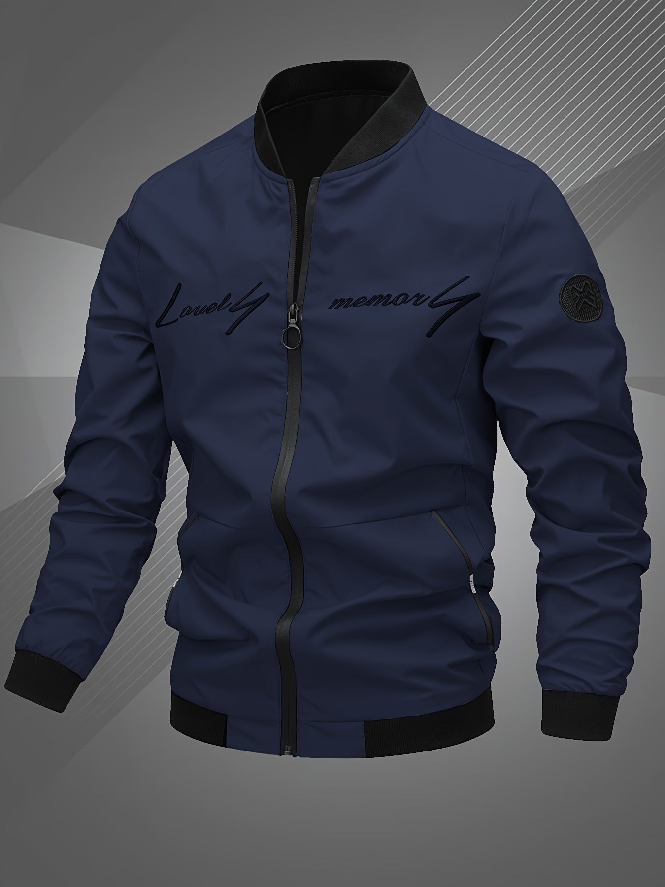 Men's Casual Bomber Jacket - Winter Fashion for Men