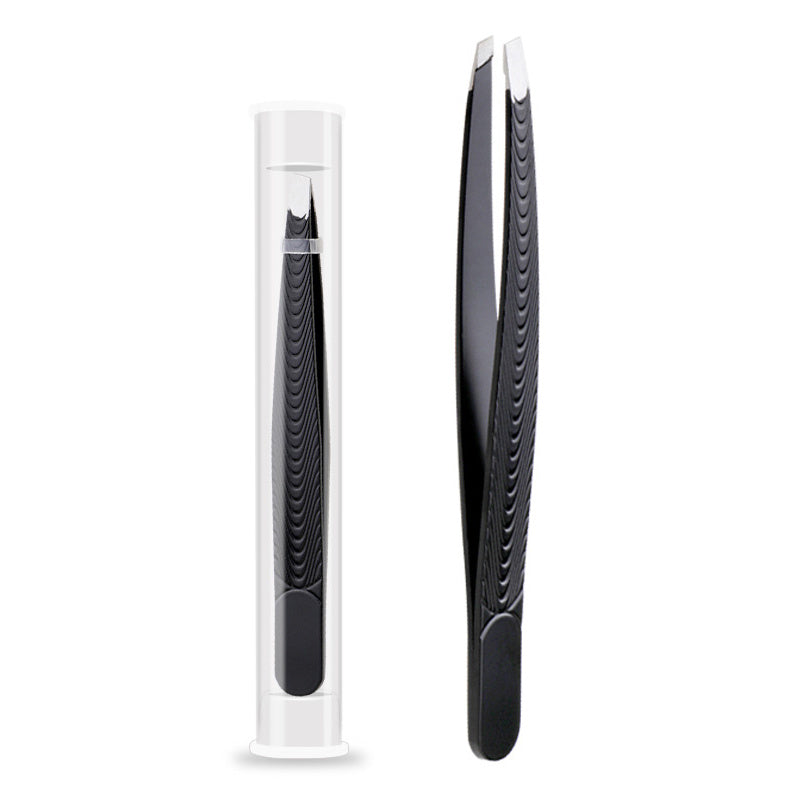 Eyebrow Tweezers Slant Tip for Easy Hair Grooming