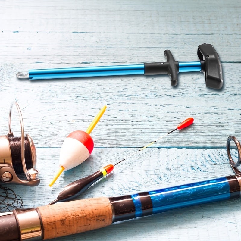 Fish Hook Remover - Aluminum Fishing Tool, Blue