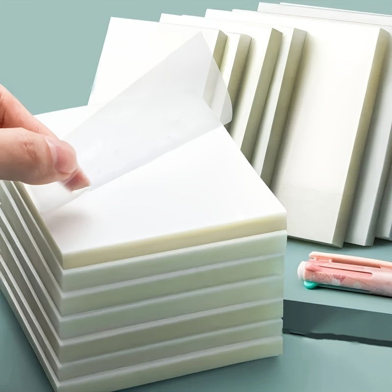 Transparent Sticky Note Pads for Journals & Office