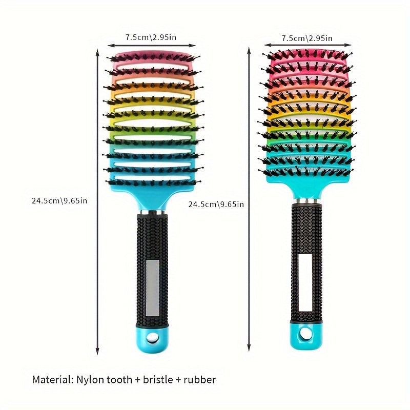 Vented Detangling Hair Brush for Curly Hair