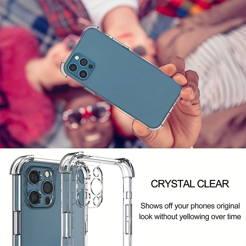 iPhone Models Slim Transparent Phone Cover
