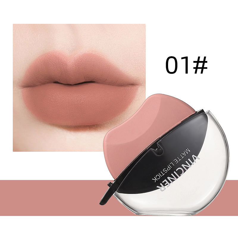 Long-lasting Matte Lipstick - 12 Waterproof Red Shades