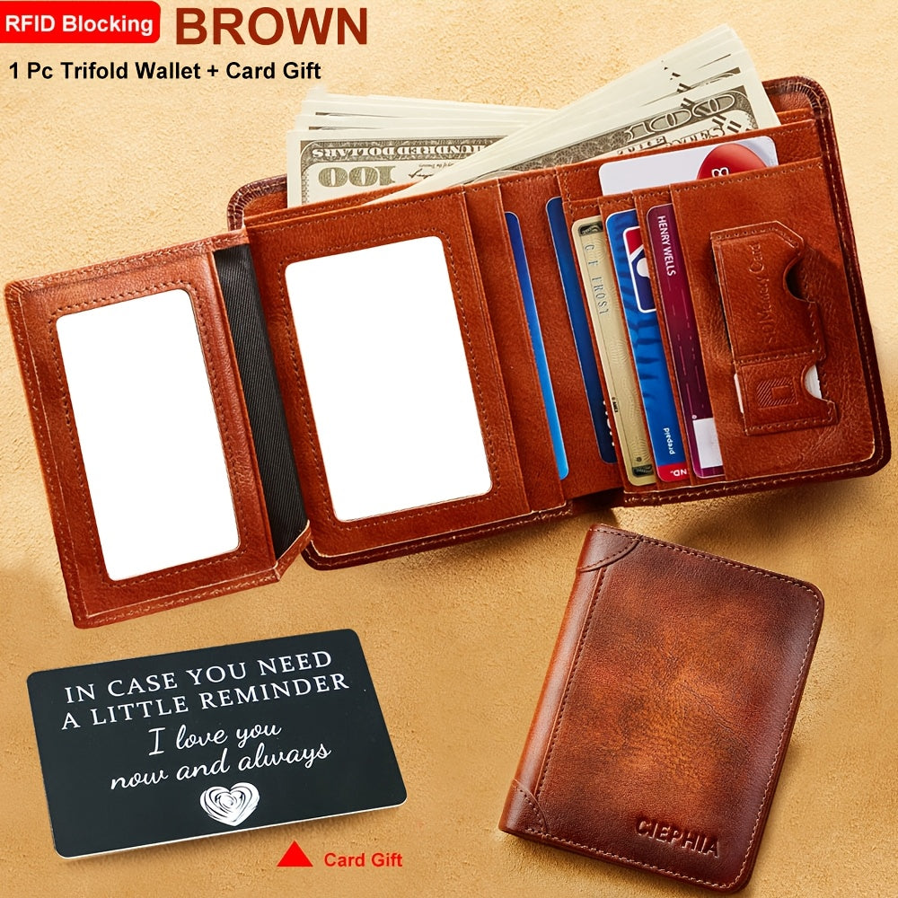 RFID Blocking Minimalist Wallet for Men - CIEPHIA