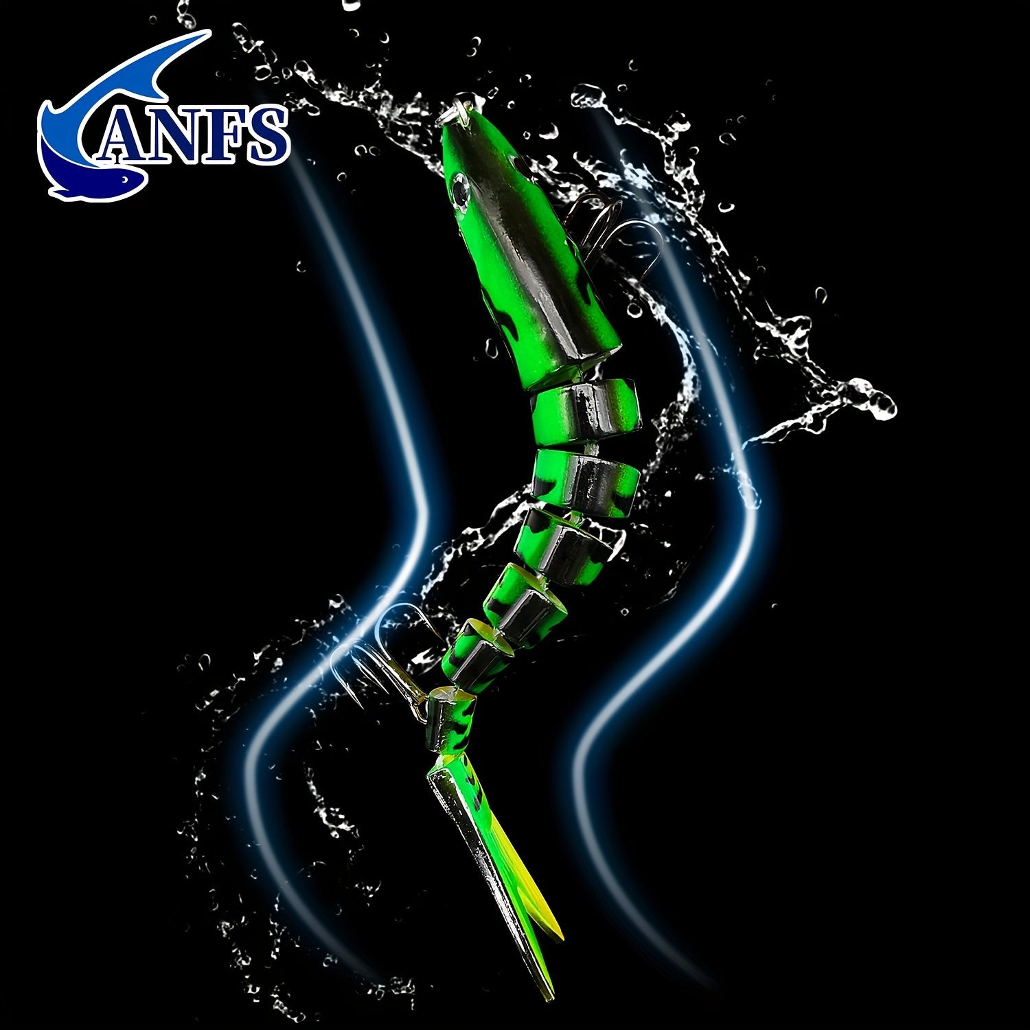 Multi Jointed Swimbait for Trout & Bass Fishing