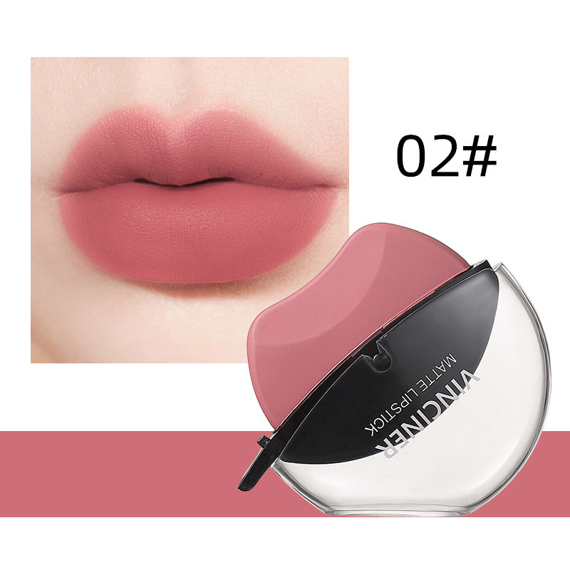 Long-lasting Matte Lipstick - 12 Waterproof Red Shades