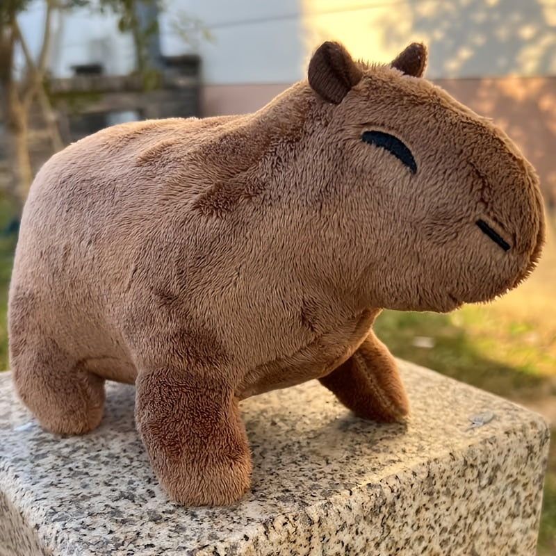 Cute Capybara Plush Toy - Soft, Lifelike Friend