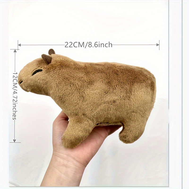 Cute Capybara Plush Toy - Soft, Lifelike Friend