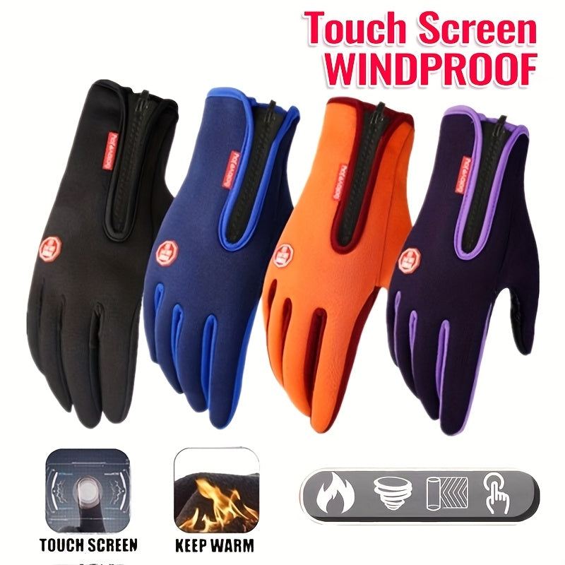 Touchscreen Windproof Gloves for Men and Women
