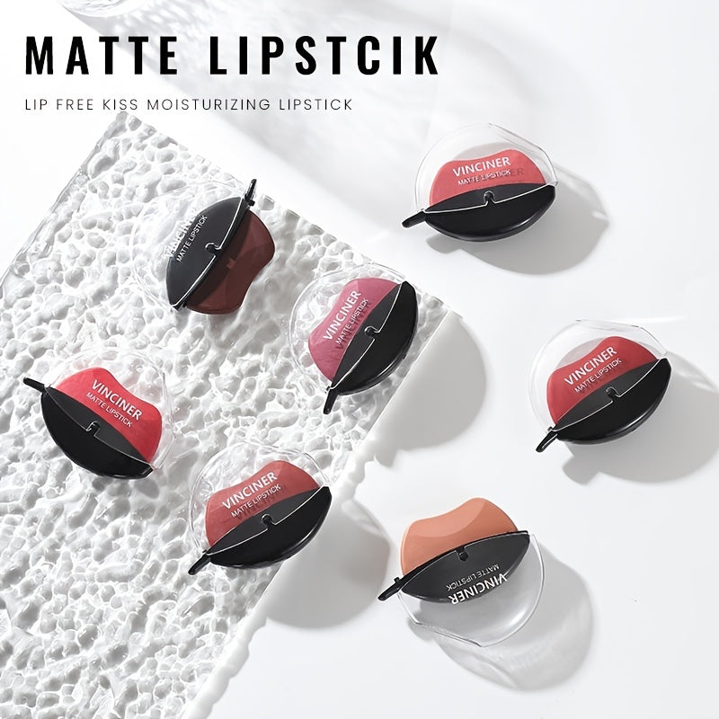 Long-lasting Matte Lipstick - 12 Waterproof Red Shades
