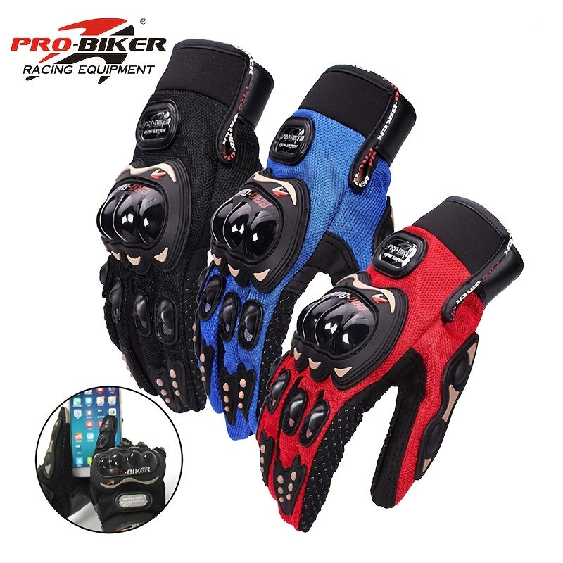 Unisex Breathable Touch Screen Cycling & Motorcycle Gloves